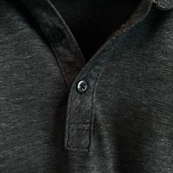 Travis Mathew Men's Prestige Pure Performance Polo Heather Black Size Large - Picture 4 of 11